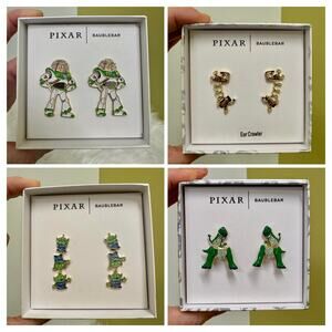 Baublebar Disney Pixar Toy Story 4 Earring Bundle Aliens Buzz Slinky Rexy NIB